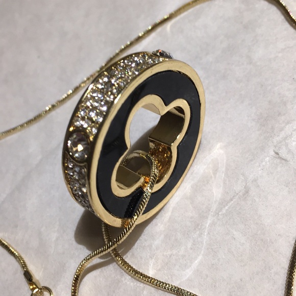 LAST ONE 2x HOST PICK Gold Tone & CZ Necklace - Picture 5 of 5